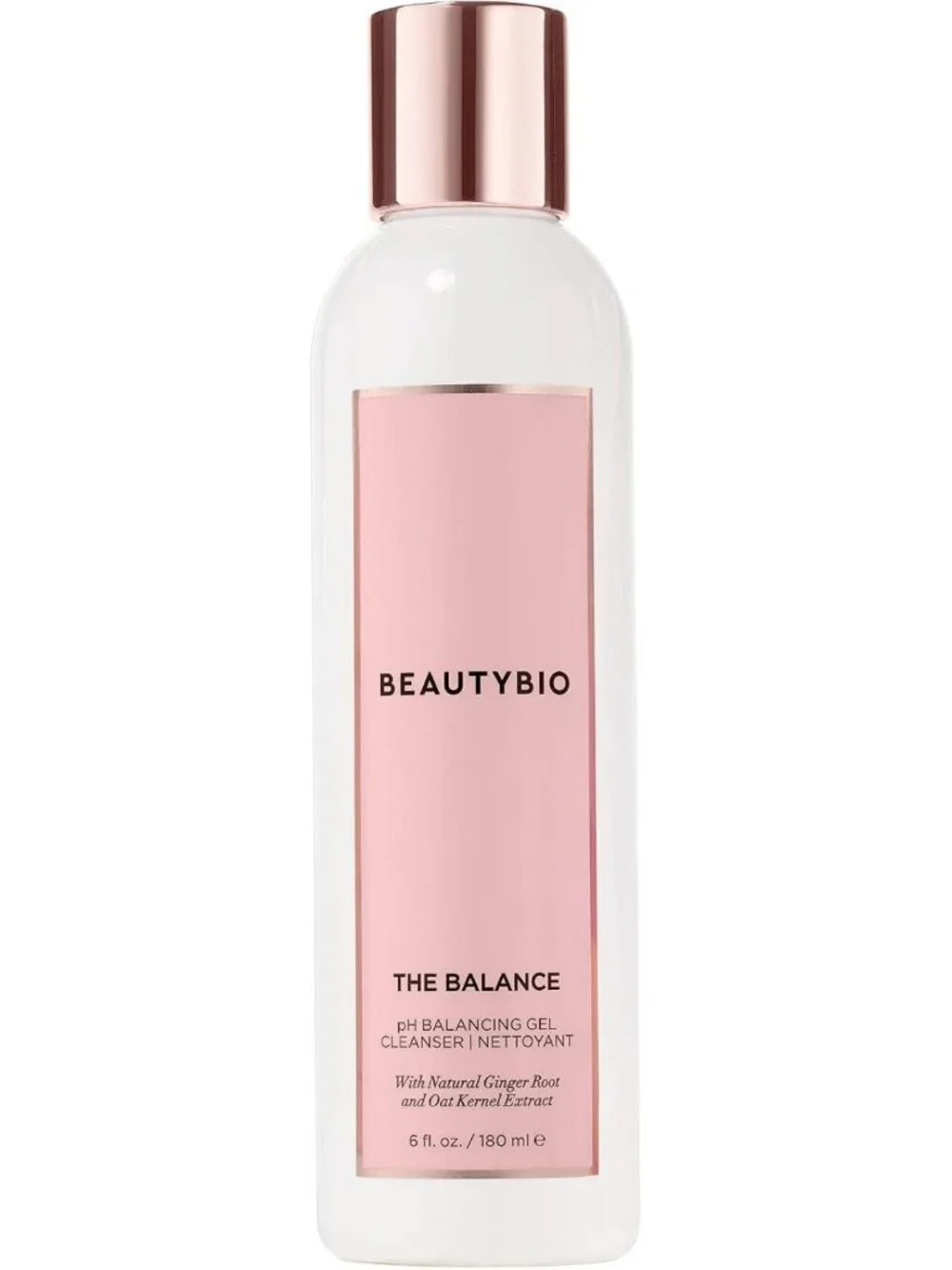 pH Balancing Facial Gel Cleanser with Natural Ginger Root & Oat Kernel Extract